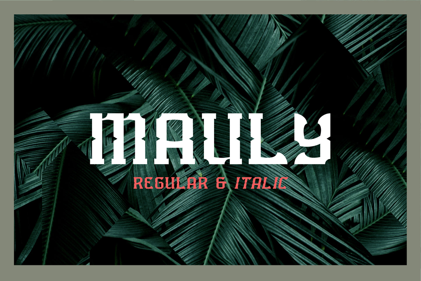 Mauly Typeface