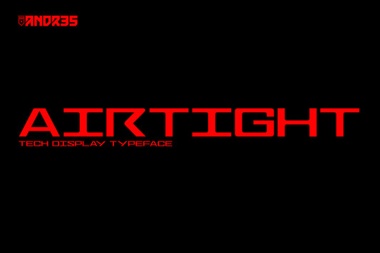 Airtight Display Font