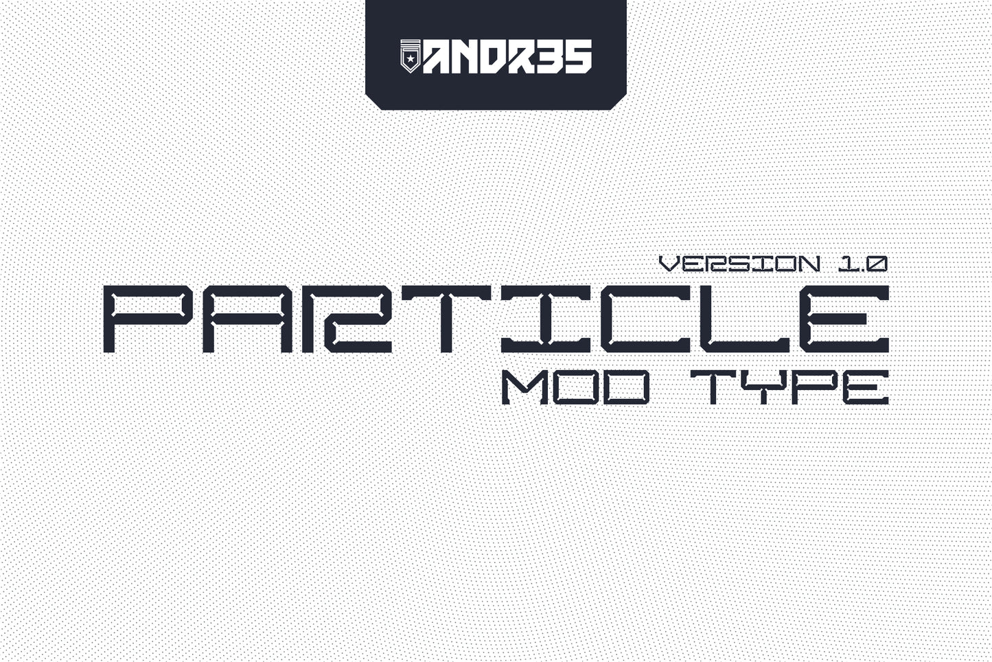 Particle Typeface