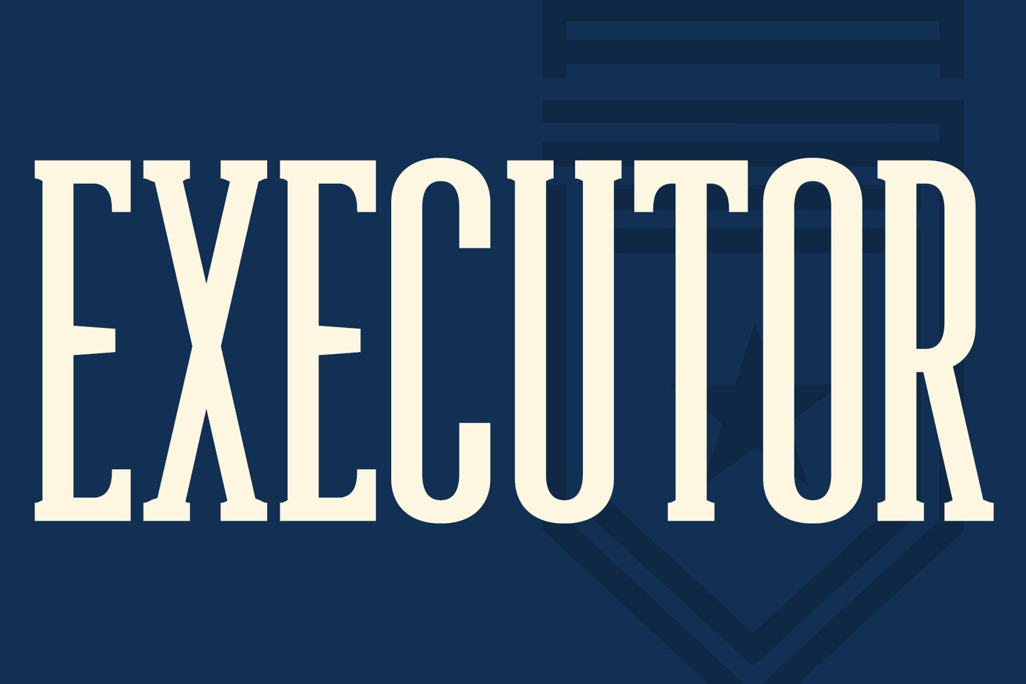 Executor Typeface