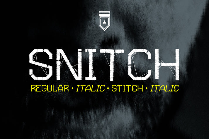 Snitch: An embroidery styled font – ANDR35