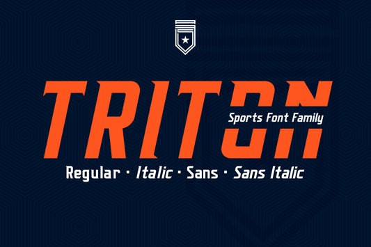 Triton Sports Font Family